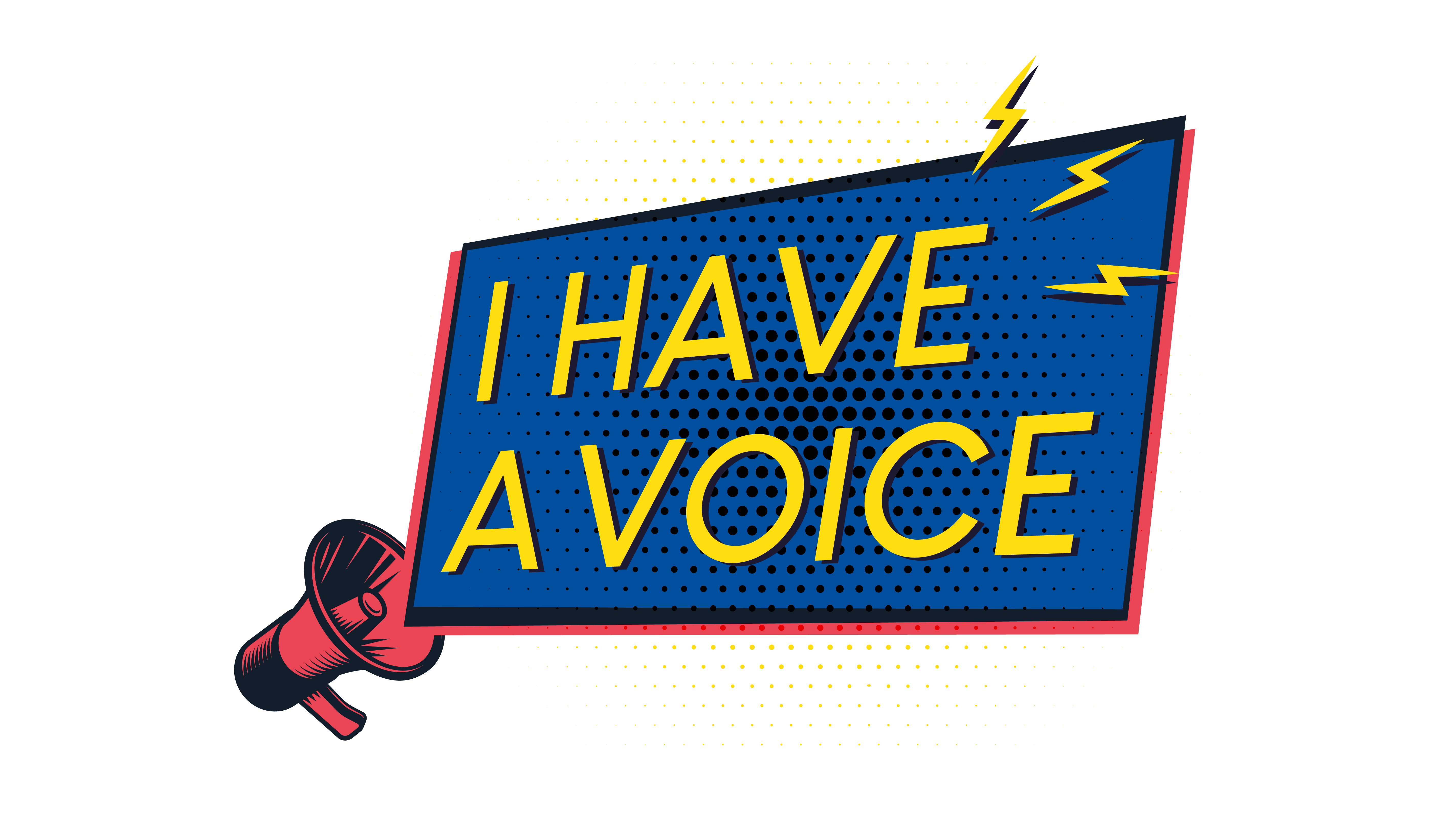 I Have A Voice Logo