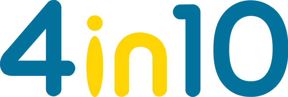 4in10 Poverty logo
