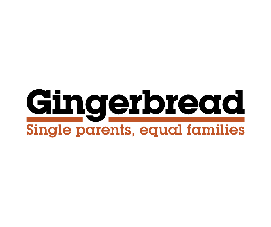 Gingerbread single parents equal famalies Logo