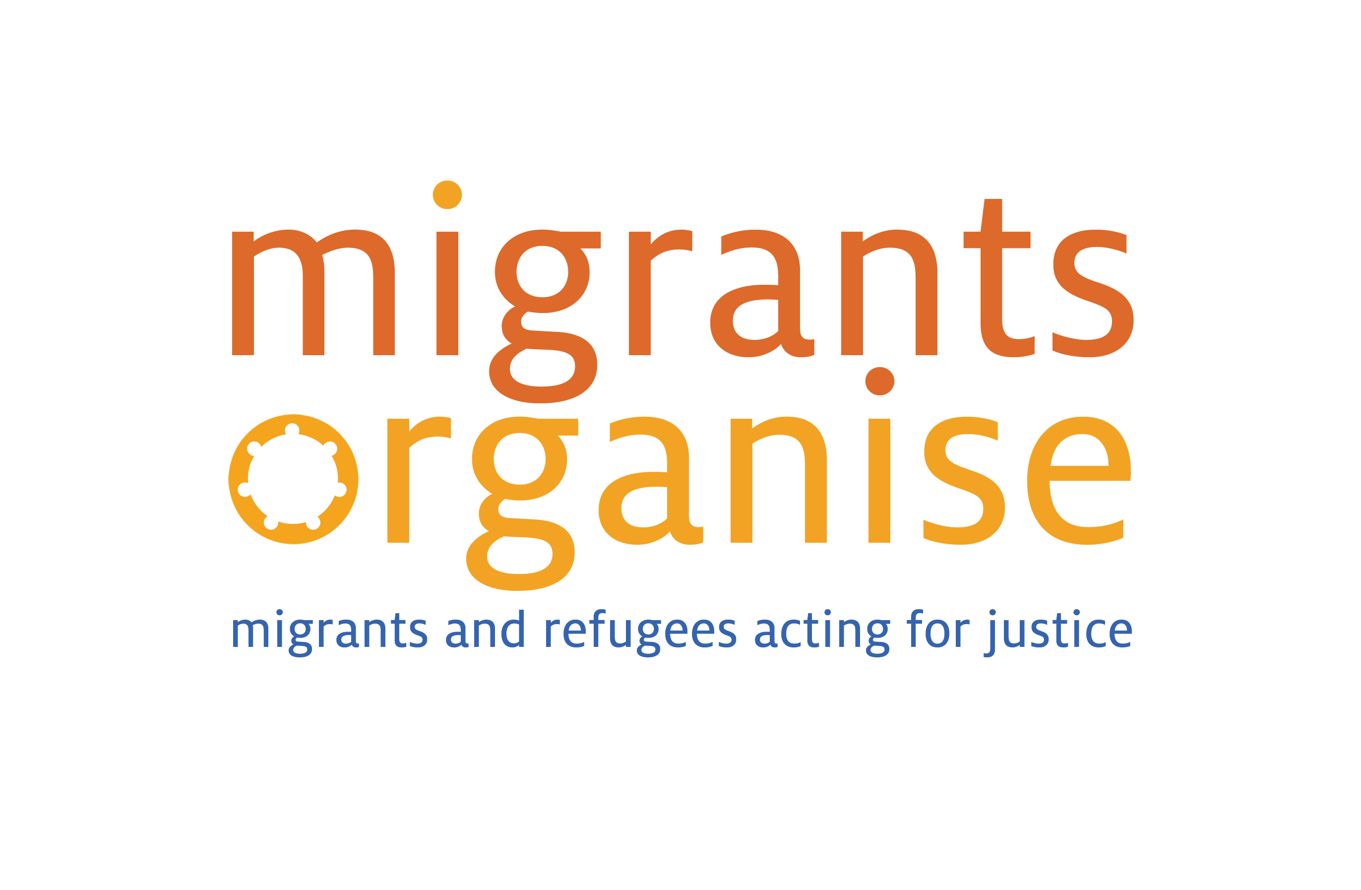 Migrants Organise migrants and refugees acting for justice Logo