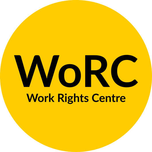 WoRK Work Rights Centre Logo